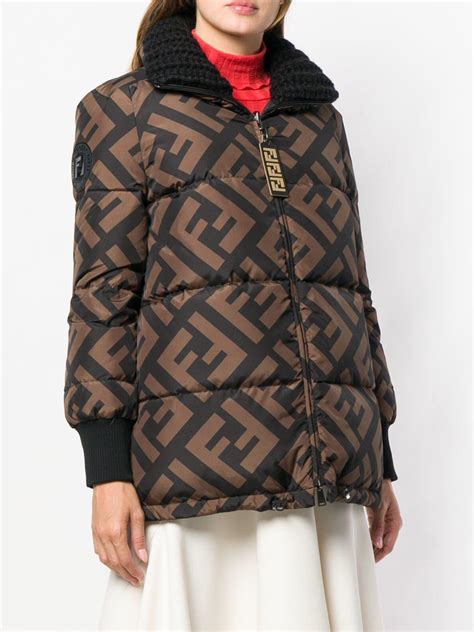 fendi coat womens puffer|farfetch fendi puffer jacket.